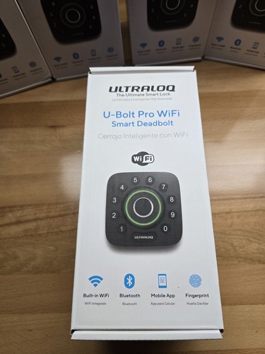Ultraloq bolt pro wifi smart - ultraloq, u-bolt
