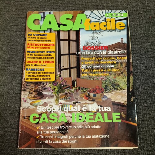 Casa facile agosto 1999 - casa,